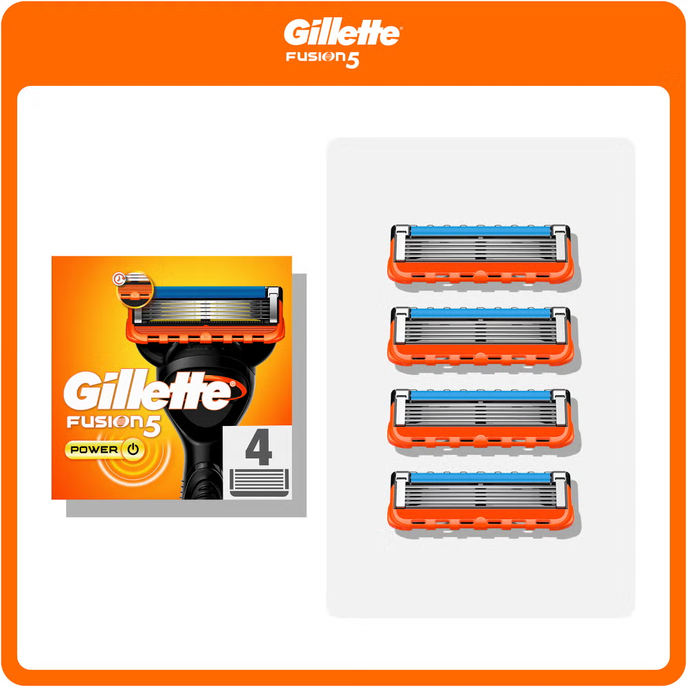 Gillette Fusion5 Power Razor Blades (4 Pack) Image 1
