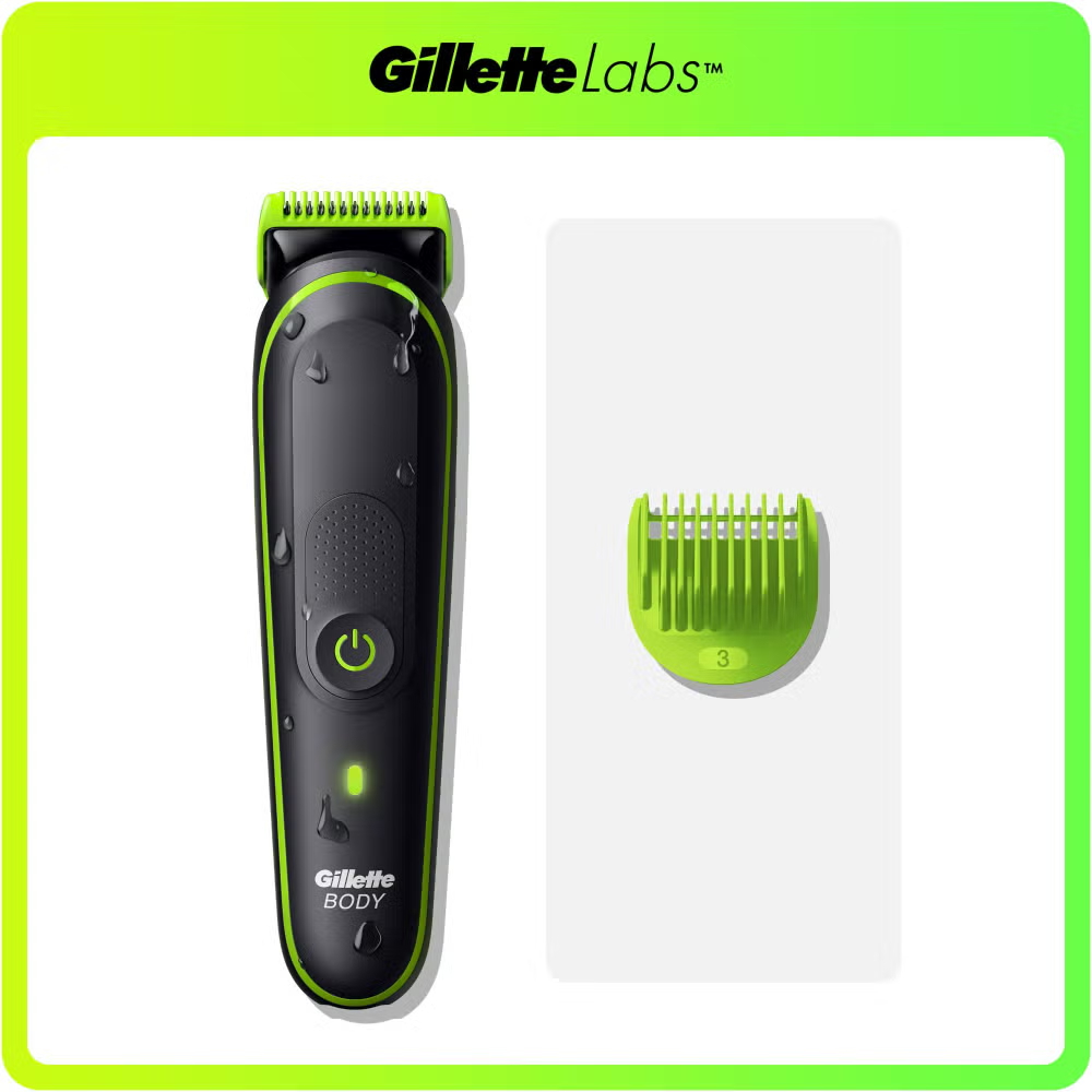 GilletteLabs Body + Intimate i3 Hair Trimmer for Men Image 1