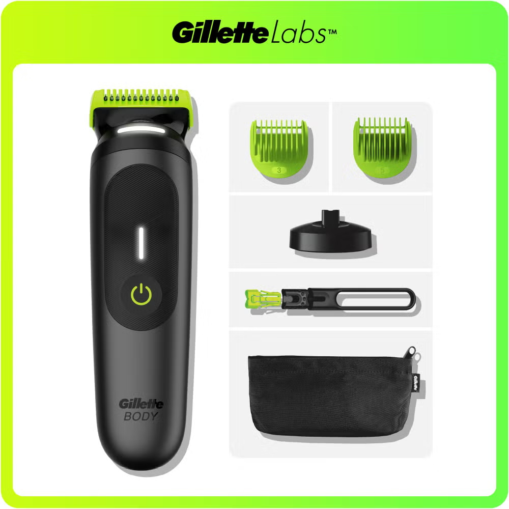 GilletteLabs Body + Intimate i7 Hair Trimmer for Men Image 1