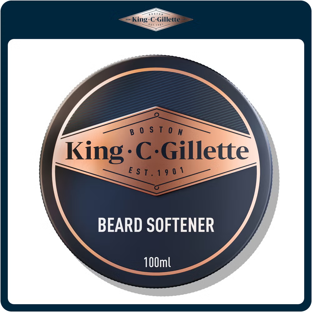King C. Gillette Beard Softener 100ml Image 1
